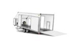 Fahrzeugtransporter Zweiachser HUMBAUR Serie 4000 MTKB355724-22 Fahrzeugtransportkoffer kippbar – Bild 5